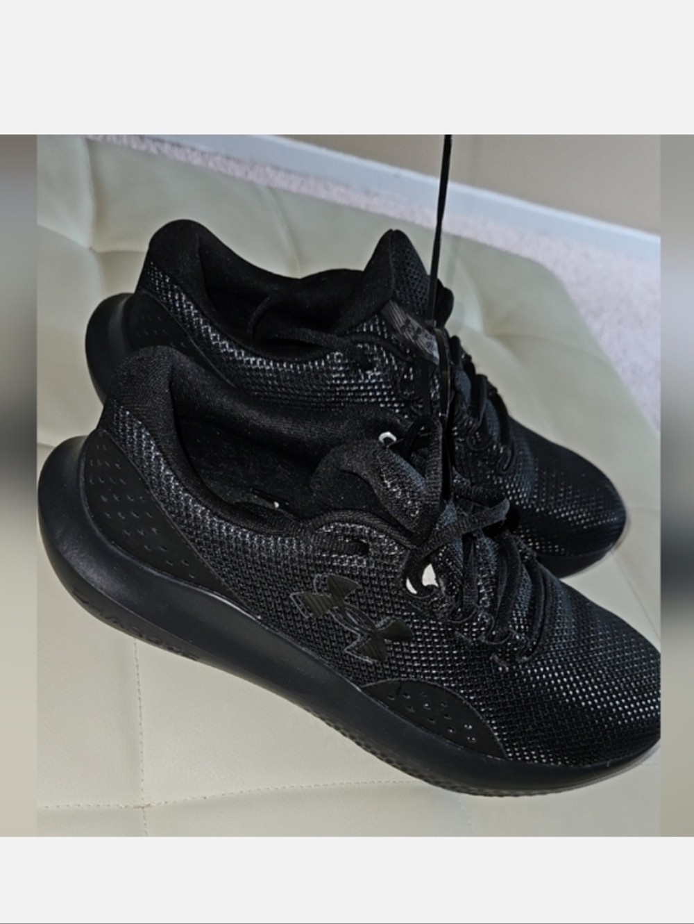 Under Armour Black Athletic Shoes